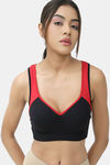 Lady Lyka Cotton Padded Sports Bra (Pack of 2) - Multicolor — thumbnail 2